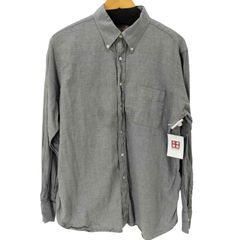 ジェイプレス J.PRESS ワンポケット ボタンダウンL/Sシャツ メンズ import：L 