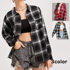 チェックシャツ 秋服 シャツ レディース トップス ブラウス カジュアルシャツ チェック柄 ゆったり 長袖 大人 体型カバー 秋shilue01