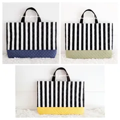 【即納】《単品》レッスンバッグ(太めストライプ)★メルカリ便 送料込み★