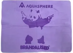 【SALE★30%OFF】【新品・ケースなし発送】アクアスフィア　セームタオル　スイムタオル　パンダガンズ