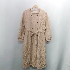 ◇ ⊇ MAJESTIC LEGON マジェスティックレゴン 長袖 スプリングコート サイズM ベージュ レディース E  【1409240053866】のサムネイル
