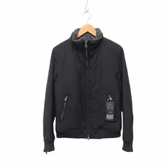 美品 HALB ハルプ ボア ブルゾン シングルライダースジャケット ブラック サイズ S 5241305-1のサムネイル