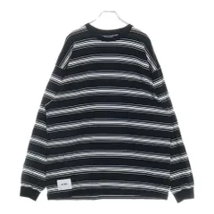 WTAPS 長袖カットソー ボーダー ロンT 20SS 2025年最新】wtaps ロンtの人気アイテム - メルカリ