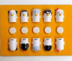 【中古】小物(キャラクター) エリザベス ごほうびスタンプ5体セット 「銀魂」 週刊少年ジャンプ 2012春超特大プレゼント当選品