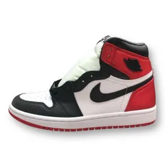 新品 国内正規 NIKE WMNS Air Jordan 1 Retro High Satin Black Toe CD0461-016 サテン ブラックトゥ つま黒 ジョーダン1 スニーカー ナイキ 24cm 71364A1のサムネイル