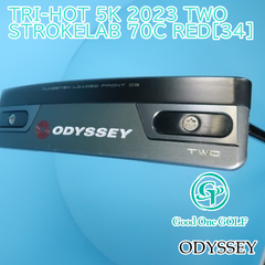 パター オデッセイ TRI-HOT 5K 2023 TWO/STROKELAB 70C RED[34]//3 6812