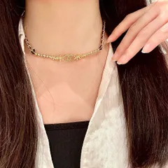 【今日特価】CHANEL シャネル 中古 アルファベットネックレス 送料無料！在庫限定セール価格！