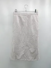 ◇ Θ◎●未使用● ROPE PICNIC ロペピクニック ロング タイト スカート サイズ38 オフホワイト系 レディース E  【1505290011266】