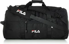 ブラック [フィラ] ボストンバッグ リュック 大容量 50L 3WAY 旅行バッグ ショルダーバッグ スポーツバッグ 2タイプロゴ 筆記体 正規体 ベルド取り外せる 大型 収納 FM2276-FM2334 ブラック