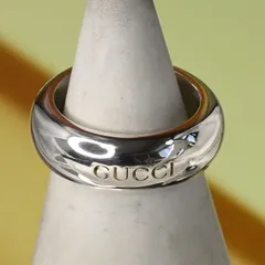 【研磨済】 GUCCI シルバー リング 12号 Ag925 指輪 グッチ