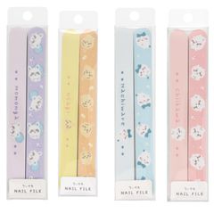 ちいかわネイルケアシリーズ ネイルファイル ちいかわ ハチワレ うさぎ モモンガ エメリーボード つめやすり つめみがき 爪やすり 爪ヤスリ 爪みがき 爪磨き ネイルケア 爪 やすり ヤスリ ジェルネイル オフ ネイル ファイル バッファー スカルプネイル