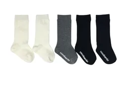 フィロワ 5足組靴下 子供用リブ風ハイソックス 9cm - 14cm 1-3歳用 スベリ止め付