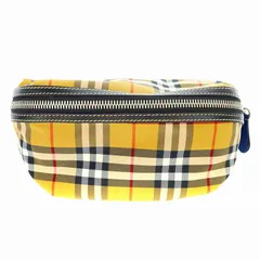 バーバリー BURBERRY MD SONNY ボデイバッグ ウエストバッグ ノバチェック ナイロン 牛革 ベージュ 8005521 /KUのサムネイル