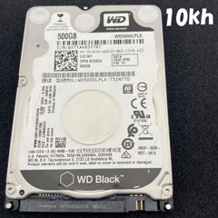 WD Black 500GB 2.5" 7mm SATA HDD | 10k h / 18y |  WD5000LPLX-75ZNTT0 / wd black【940】