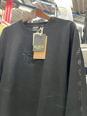XL あり‼️Norton ノートン⚫︎長袖　ロンT 刺繍　ブラックシリーズ　M L XL