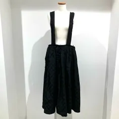 コムデギャルソン　吊りスカート 黒 フレア ベルト ジャンパー S 2025年最新】comme des garcons 吊りスカートの人気アイテム