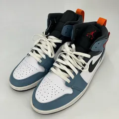 【イオン広店】 中古 NIKE AIR JORDAN | ナイキ　エアー　ジョーダン スニーカー FACETASM × Nike Air Jordan 1 Mid White/Navy CU2802-100 マルチカラー 29cm 【126】