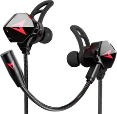 【人気商品】音量調整 ノイズキャンセリング 通話可能 遮音性 リモコン カナル型 ps4 有線 ps5 イヤホン 重低音 switch 】 PC マイクミュート機能 【 パソコン マイク付き Wet会議 ゲーミングイヤホン Buds ゲーム Battle (G