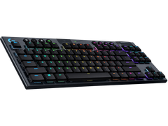 Logitech G913 TKL クリッキー/タクタイル/リニア ゲーミングキーボード ワイヤレス 薄型 英配列 LIGHTSPEED 無線 Bluetooth 接続対応 一年間保証輸入品