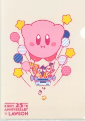 【中古】クリアファイル 集合(気球) A4クリアファイル 「星のカービィ キャンペーン3」 ローソン限定