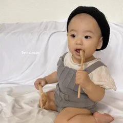 ポンポン付きベレー帽　Lサイズ