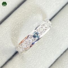 31-27】ダイヤモンド リング D0.5ct【中古】【PT900】【9号】☆By 