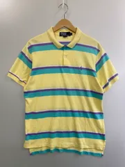 【中古品】Polo by Ralph Lauren ポロバイラルフローレン 90S MULTI BORDER POLO SHIRT ボーダー ポロシャツ 【146-250827-AS-37-min】