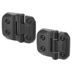 【数量限定】ブラック 専用設計 NZ873 JB74 / JB64 ! 無骨さをプラス 専用 ジムニー/ジムニーシエラ バックドアヒンジカバー ドレスアップパーツ カーメイト(CARMATE)