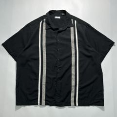 90s Vintage Silk シルク100% オープンカラー シャツ 開襟 - メルカリ