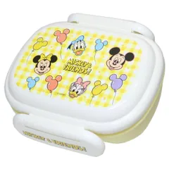ミッキー＆フレンズ お弁当箱 抗菌食洗機対応ふわっとフタタイトランチボックス 270ml 風船 ディズニー スケーター 一段ランチボックス キャラクター グッズ 