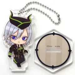 【中古】雑貨 シルバー 「ディズニー ツイステッドワンダーランド アクリルスタンドキーホルダーC」