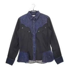 最終価格 sacai 22AW 59400円 バンダナデニムブラウス 最終価格 sacai 22AW 59400円 バンダナデニムブラウス
