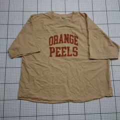 ◇ ⊇ SM２ サマンサ モスモス 文字入り 半袖 Tシャツ サイズF ベージュ系 メンズ E  【1509100031109】