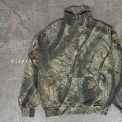 RUSSELL OUTDOOR ラッセル アウトドア REAL TREE HALF ZIP SWEAT