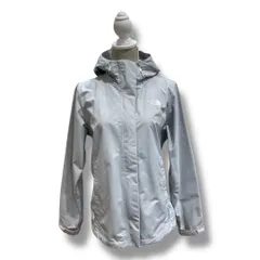 THE NORTH FACE ノースフェイス ジャケット マウンテンパーカー ウィンドブレーカー ナイロン ベンチャー 無地 水色 シルバー アジャストコード 保温 シャカシャカ レディース recollect有明ガーデン店NO.00040