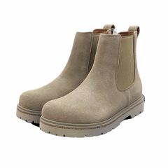 未使用品 BIRKENSTOCK ビルケンシュトック SUEDE LETHER TAUPE スウェードレザーサイドゴアブーツ ハイウッド スリップオン サイズ 39