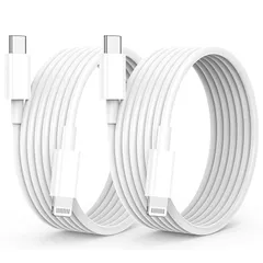 【新品】 USB-C ライトニングケーブル 純正 2M 2本セット【2025新版 MFi認証】 iphone充電ケーブルタイプC 20W対応 PD急速充電 iPhone コード 超高耐久&高速データ同期 for iPhone14/13/12 Pro Max 1