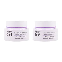 [2個セット]Curel キュレル エイジングケアシリーズ フェイスクリーム 40g 無香料 無着色 アルコールフリー[指定場所ダイレクト]