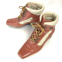Timberland★本革/レースアップ/ショートブーツ【6.5M/23.0-23.5/茶/BROWN】Shoes◆WB78-2<sale>