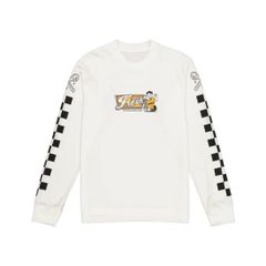 【新品・未使用】SECRET FRESH L/S T-SHIRTS (Mechanic) WHITE