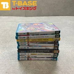 任天堂/Nintendo/ニンテンドー WiiU ゼルダ無双 マリオカート8 太鼓の達人特盛り！スーパーマリオメーカー 等 ソフト 10点セット
