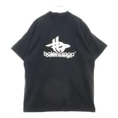 【一度のみの使用】バレンシアガロゴTシャツ BALENCIAGA バレンシアガ ロゴTシャツ ホワイト XLサイズ 【津山