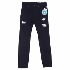 HYSTERIC GLAMOUR ヒステリックグラマー MND-HYS003-99-312 × MINEDENIM マインデニム F.Black STR 5pocket OWS デニムパンツ ブラック系 31【中古】のサムネイル