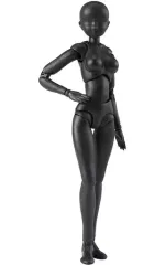 【中古】フィギュア S.H.Figuarts ボディちゃん DX SET2(Solid black Color Ver.)