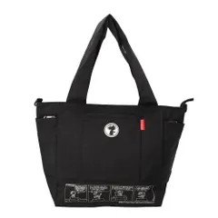 ☆ BK ☆ zucchero×PEANUTS 62014 コラボボストンバッグ小 ボストンバッグ 小 トート ショルダー キャラクター トートバッグ トートバック ショルダーバッグ ショルダーバック 肩掛け 斜め掛け 大きめ ナイロン 2way