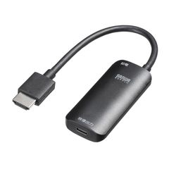 【迅速発送】サンワサプライ HDMI-Type-C（DP Altモード）変換アダプタ（4K/60Hz） AD-HD26TC