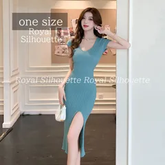 ナイトドレス キャバドレス ブルー 青 ワンピース 半袖 タイト 着痩せ 大きいサイズ ワンサイズ オシャレ おしゃれ 上品 お呼ばれ エレガント 大人かわいい 結婚式 デート フォーマル ミディアム