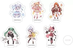 【中古】雑貨 全6種セット 「プロプロ アクリルぷちスタンド 02.グラフアートイラスト」