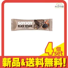 SOYJOY ソイジョイ 黒ゴマ 30g× 1本入 4個セット まとめ売りのサムネイル