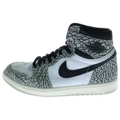 NIKE (ナイキ) AIR JORDAN 1 HIGH OG WHITE CEMENT エアジョーダン1 ホワイトセメント ハイカットスニーカー グレー US9.5/27.5cm DZ5485-052